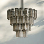 Delsie Round Chandelier 38''48''60'' - Cyran Lamps