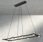 Ecletant Rectangular Chandelier 54", 72" - Cyran Lamps