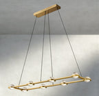 Ecletant Rectangular Chandelier 54", 72" - Cyran Lamps