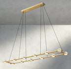 Ecletant Rectangular Chandelier 54", 72" - Cyran Lamps