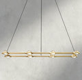 Ecletant Rectangular Chandelier 54", 72" - Cyran Lamps