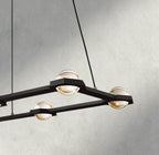 Ecletant Rectangular Chandelier 54", 72" - Cyran Lamps