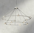 Ecletant Round Chandelier 36", 48", 60", Two - Tied 60" - Cyran Lamps