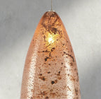 Edda Round Glass Chandelier 23", 35" - Cyran Lamps