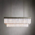 Eden Rectangular Chandelier - Cyran Lamps
