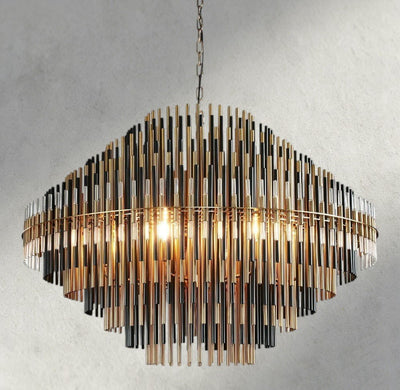 Emily Round Chandelier 24", 32", 42" - Cyran Lamps