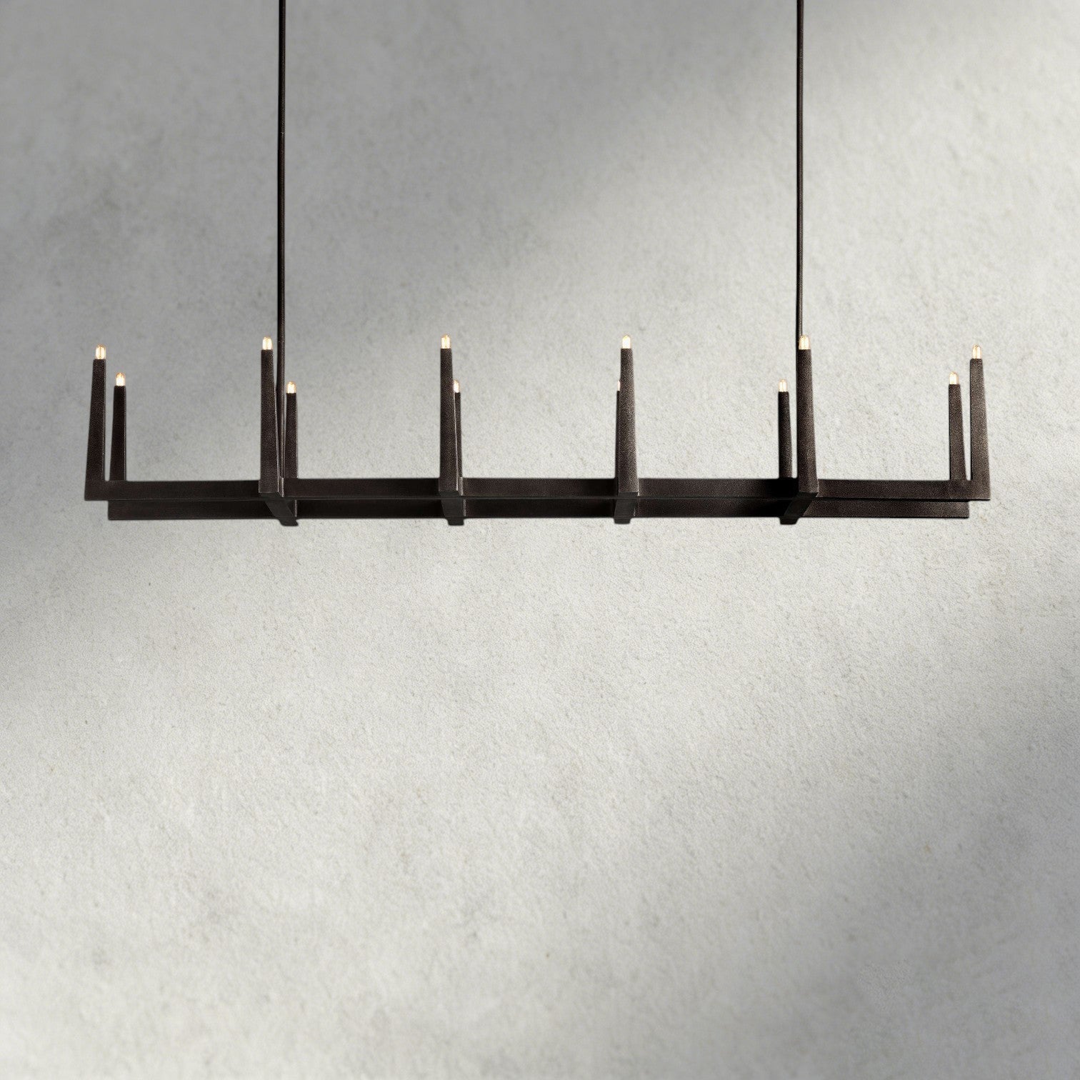 Emmet Linear Chandelier - Cyran Lamps