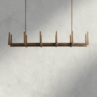 Emmet Linear Chandelier - Cyran Lamps