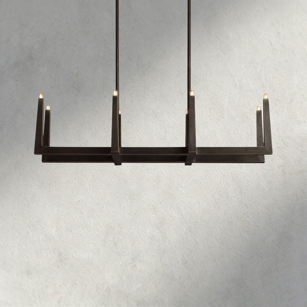 Emmet Linear Chandelier - Cyran Lamps