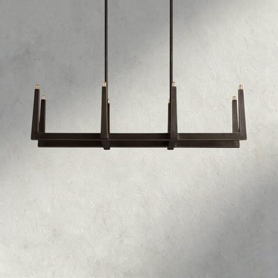 Emmet Linear Chandelier - Cyran Lamps