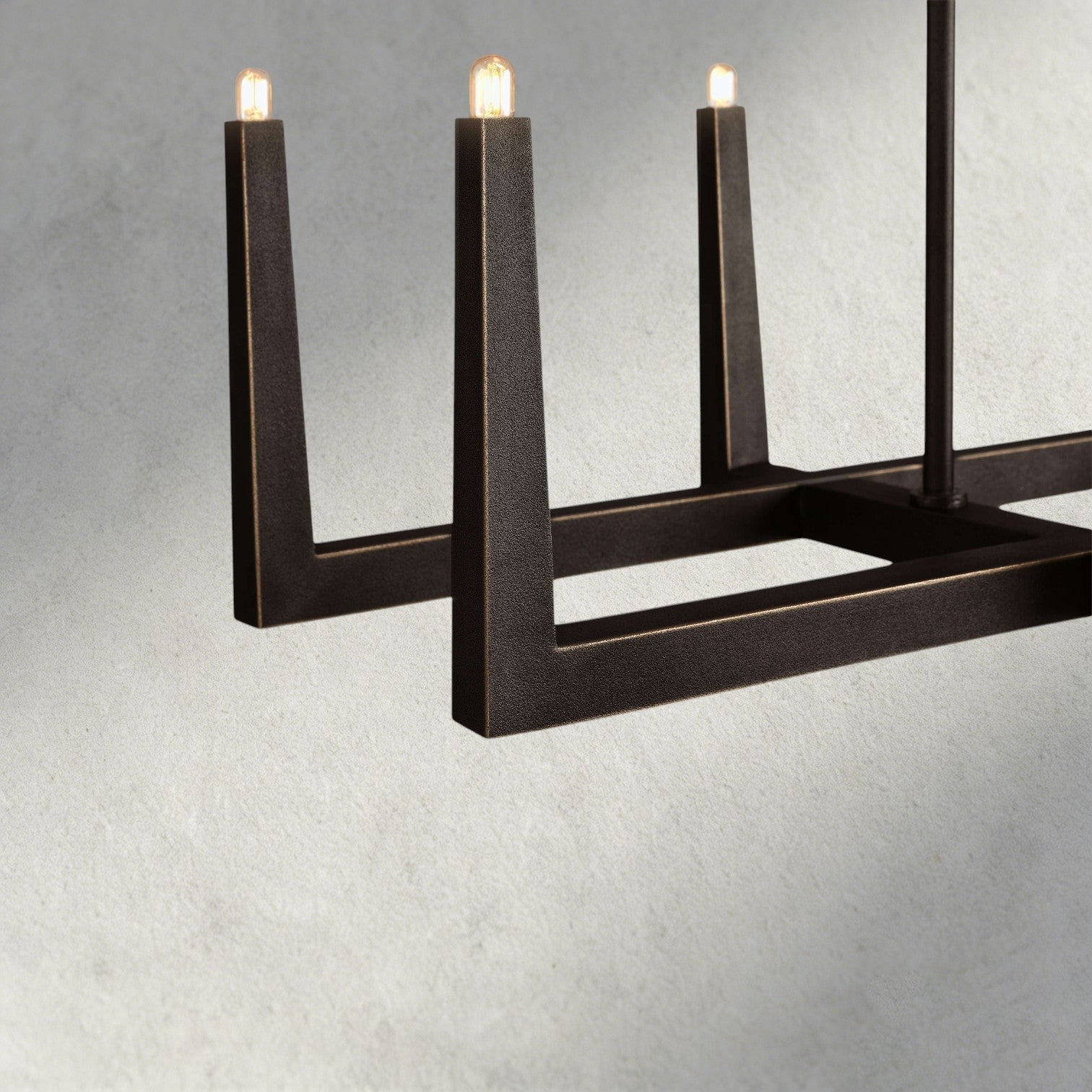 Emmet Linear Chandelier - Cyran Lamps