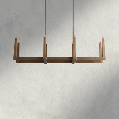 Emmet Linear Chandelier - Cyran Lamps