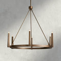 Emmet Round Chandelier 42", 54" - Cyran Lamps