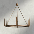 Emmet Round Chandelier 42", 54" - Cyran Lamps