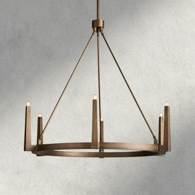 Emmet Round Chandelier 42", 54" - Cyran Lamps