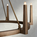 Emmet Round Chandelier 42", 54" - Cyran Lamps