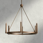 Emmet Round Chandelier 42", 54" - Cyran Lamps