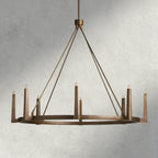 Emmet Round Chandelier 42", 54" - Cyran Lamps