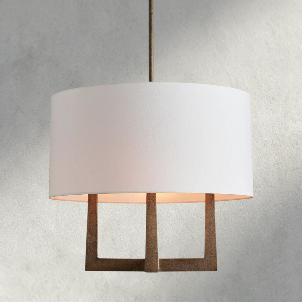 Emmet Shaded Chandelier - Cyran Lamps