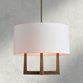 Emmet Shaded Chandelier - Cyran Lamps