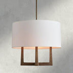 Emmet Shaded Chandelier - Cyran Lamps