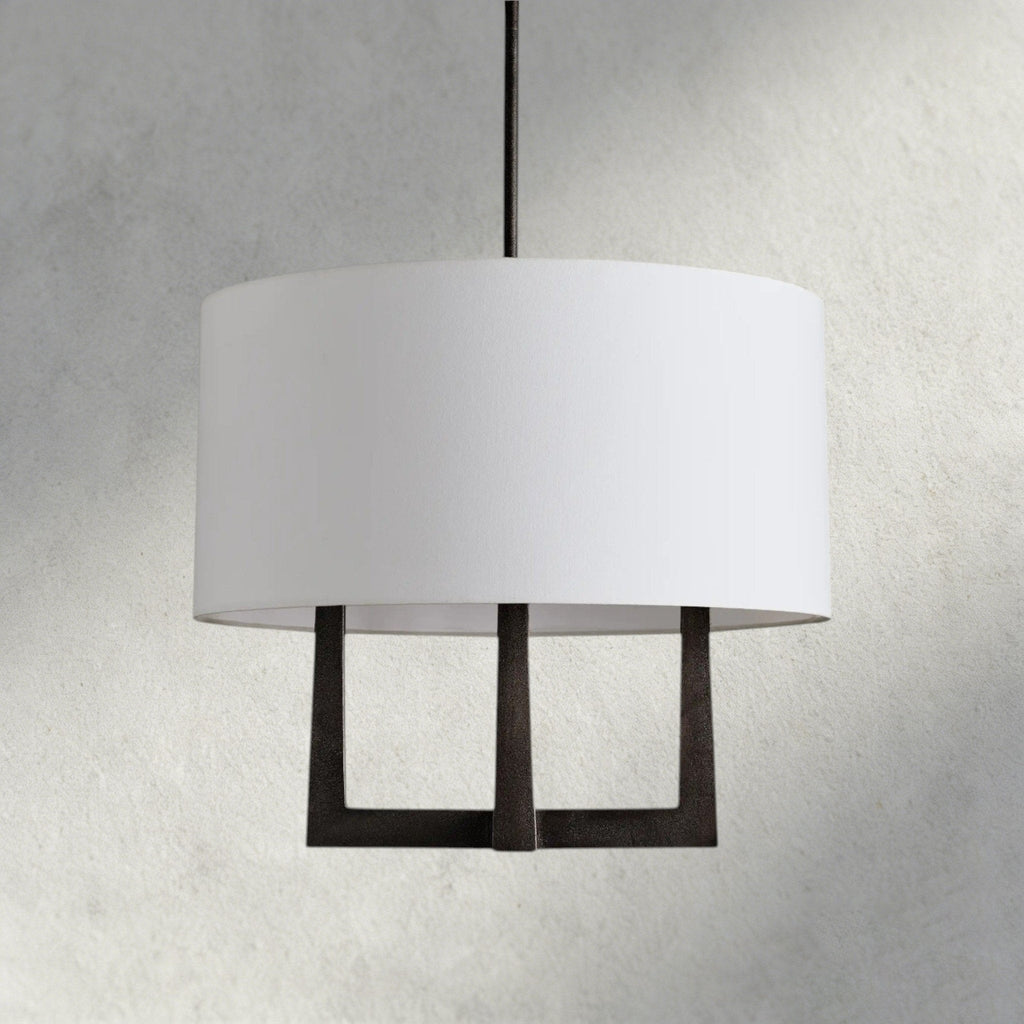 Emmet Shaded Chandelier - Cyran Lamps