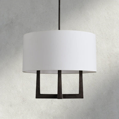 Emmet Shaded Chandelier - Cyran Lamps