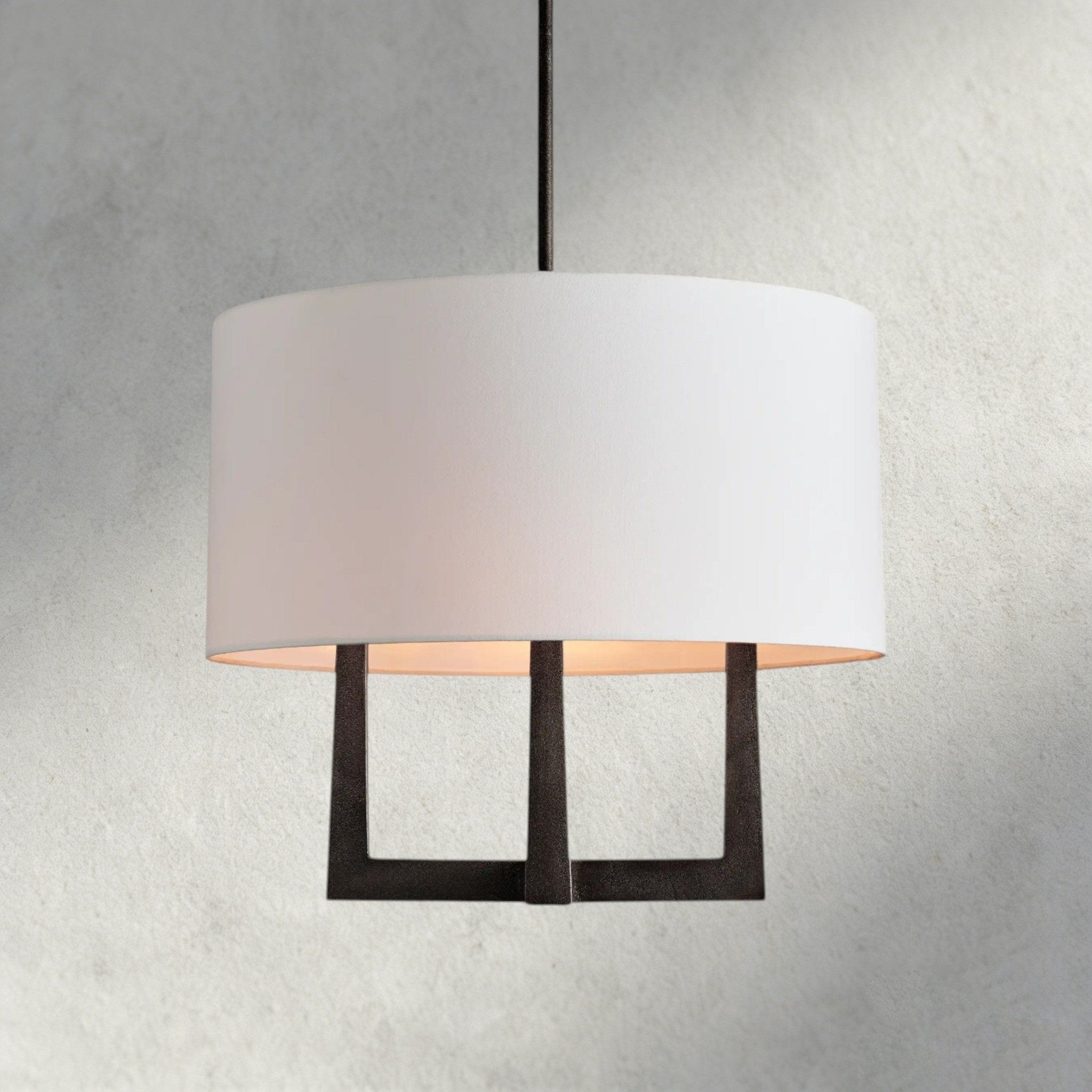 Emmet Shaded Chandelier - Cyran Lamps