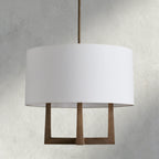 Emmet Shaded Chandelier - Cyran Lamps