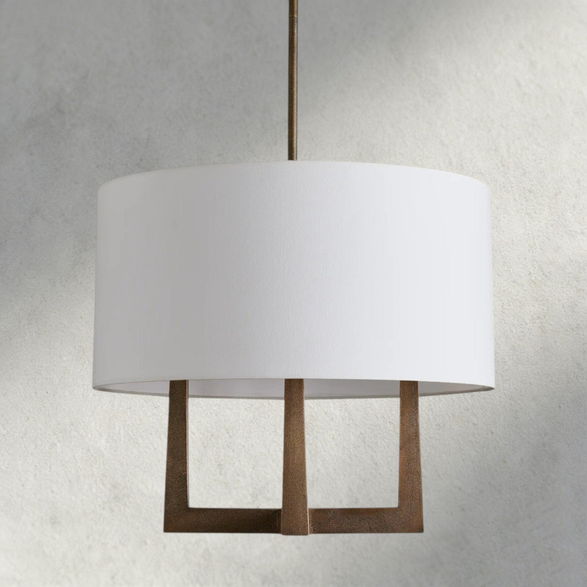 Emmet Shaded Chandelier - Cyran Lamps