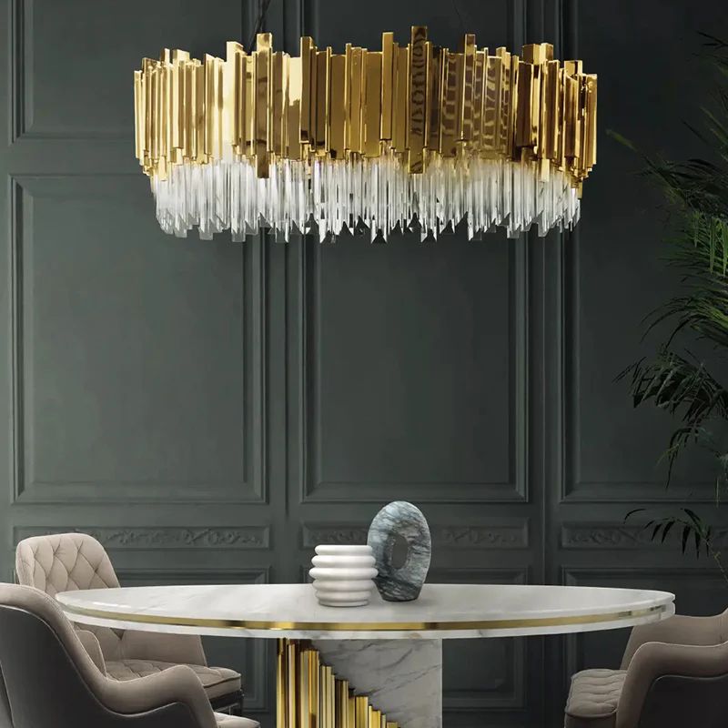 Empire Decorative Round Chandelier - Cyran Lamps
