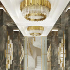 Empire Decorative Round Flush Mount - Cyran Lamps