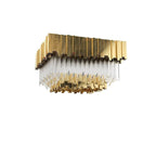 Empire Decorative Square Flush Mount - Cyran Lamps