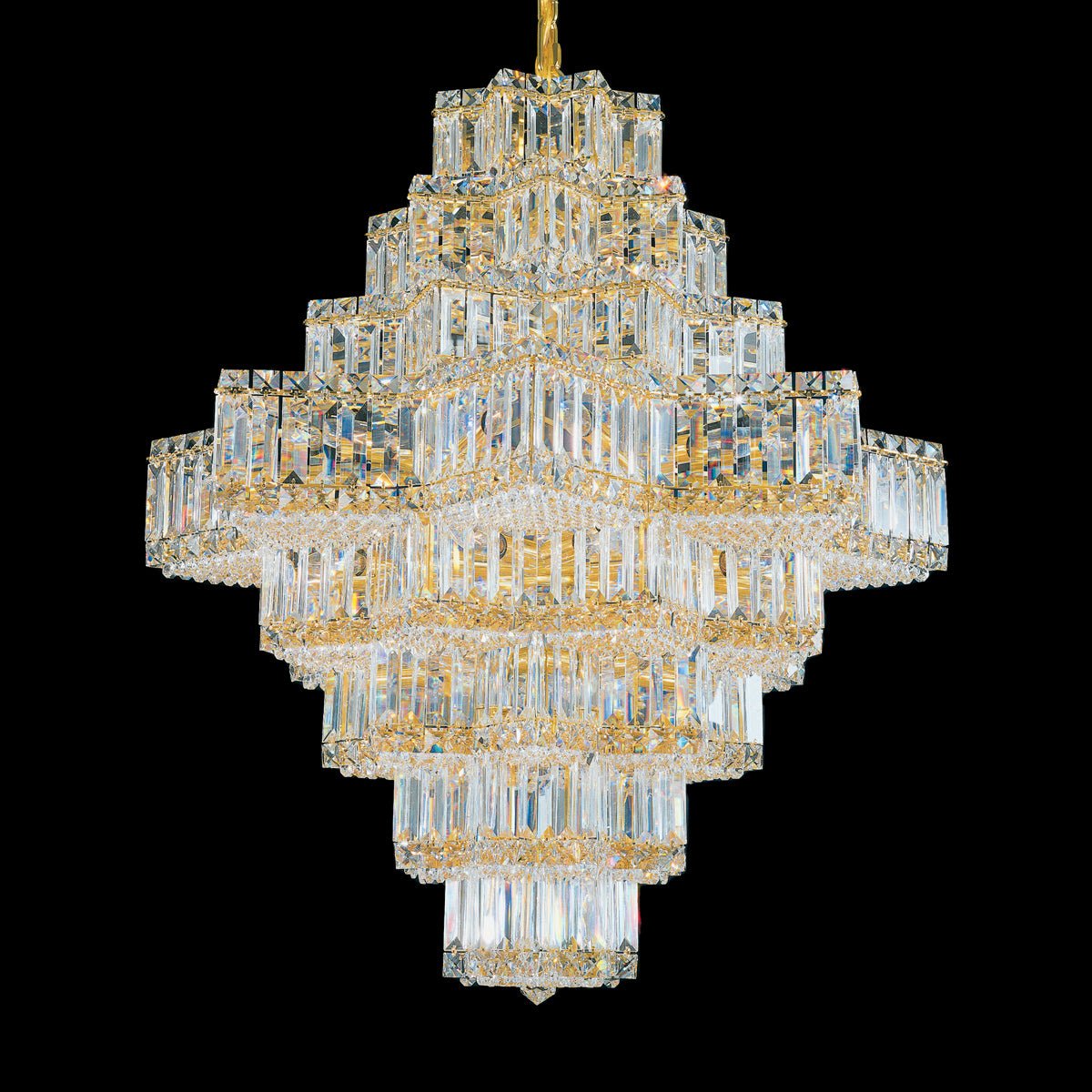 Equinoxe Chandelier 29" - Cyran Lamps