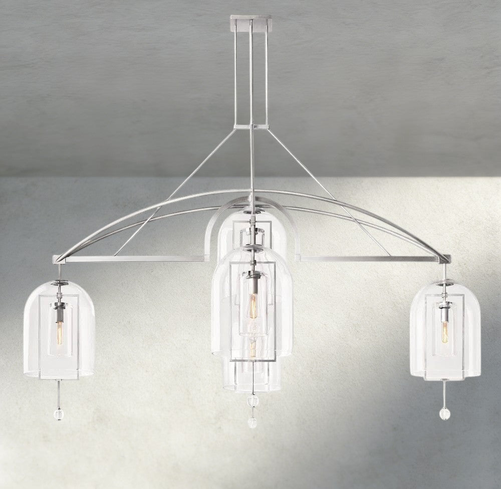 Falcin Grand Linear Chandelier 61", 73", 85" - Cyran Lamps