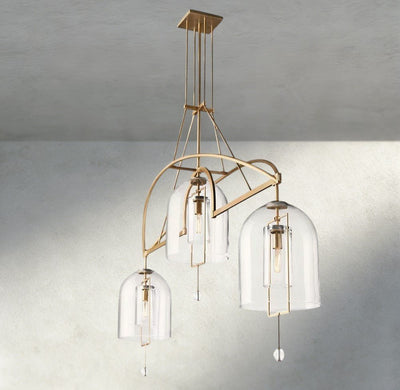 Falcin Grand Linear Chandelier 61", 73", 85" - Cyran Lamps