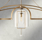 Falcin Grand Linear Chandelier 61", 73", 85" - Cyran Lamps