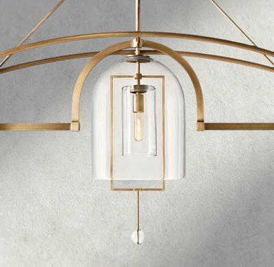 Falcin Grand Linear Chandelier 61", 73", 85" - Cyran Lamps