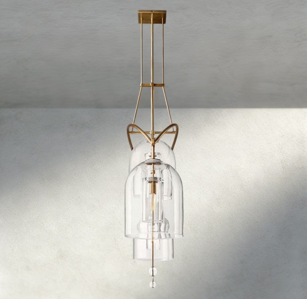 Falcin Grand Linear Chandelier 61", 73", 85" - Cyran Lamps
