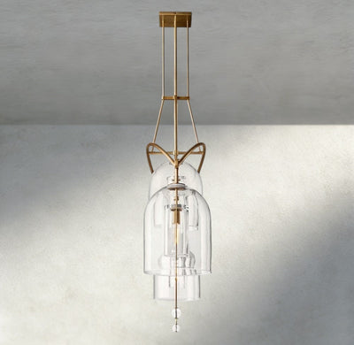 Falcin Grand Linear Chandelier 61", 73", 85" - Cyran Lamps