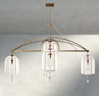 Falcin Grand Linear Chandelier 61", 73", 85" - Cyran Lamps
