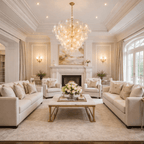Falia Entry Chandelier - Cyran Lamps