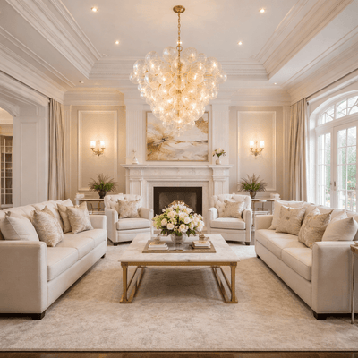 Falia Entry Chandelier - Cyran Lamps