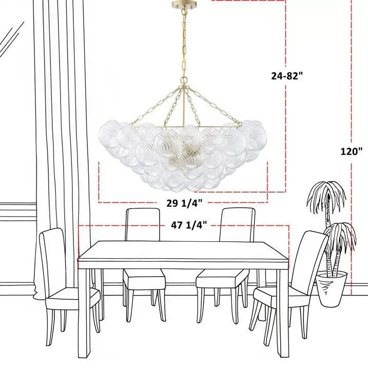Falia Ring Chandelier - Cyran Lamps