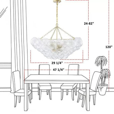 Falia Ring Chandelier - Cyran Lamps