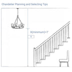 Falia Ring Chandelier - Cyran Lamps