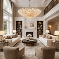 Falia Round Chandelier - Cyran Lamps