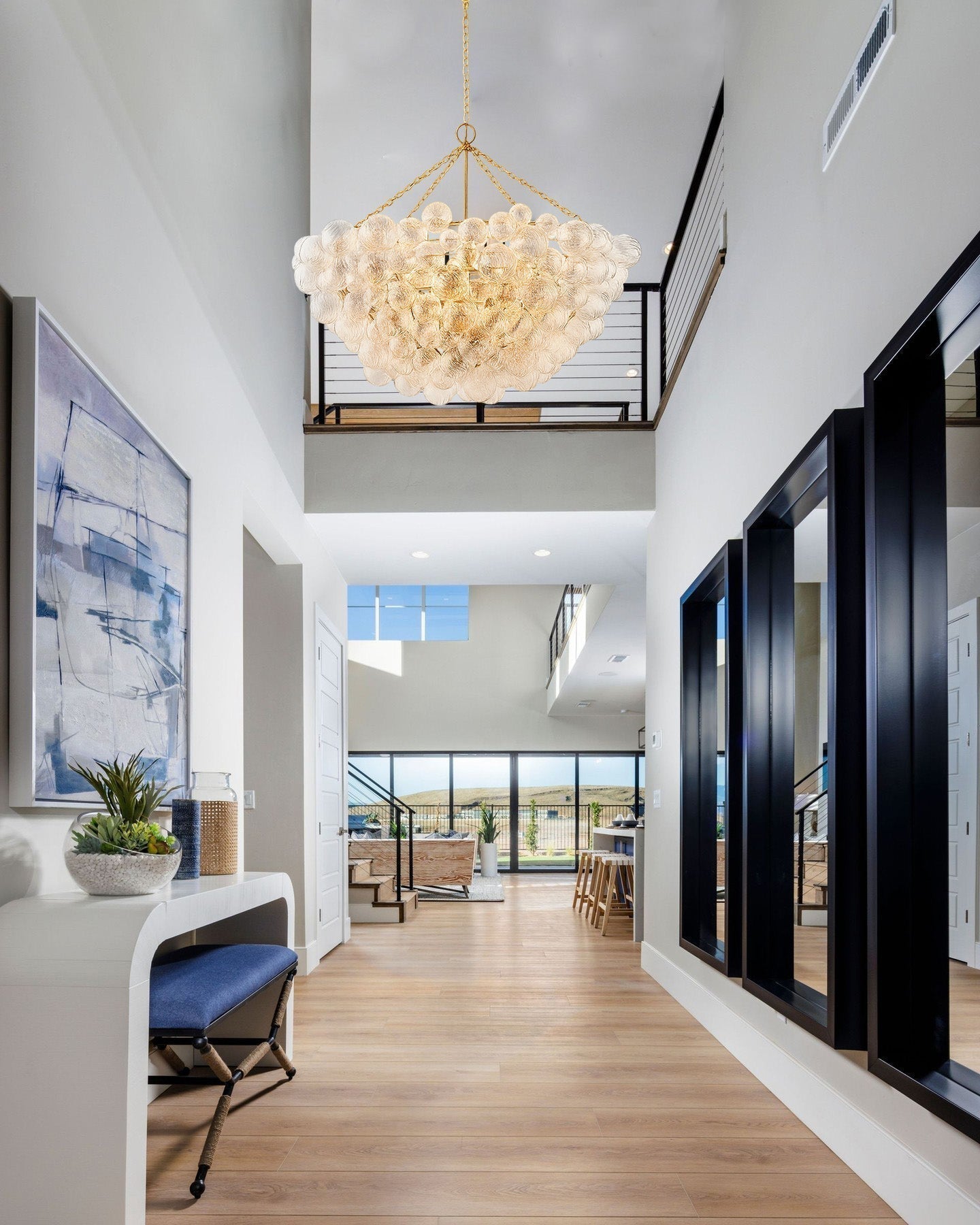 Falia Round Chandelier - Cyran Lamps