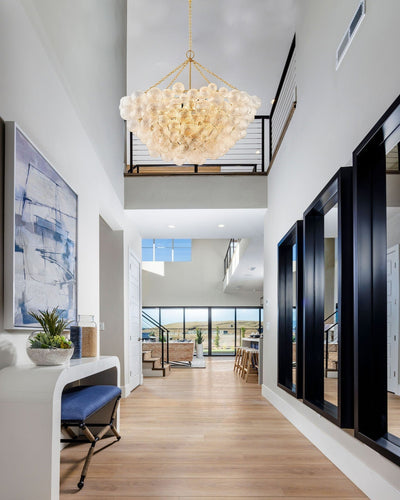 Falia Round Chandelier - Cyran Lamps