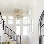 Fiore 8 - Light Round Chandelier 35" - Cyran Lamps